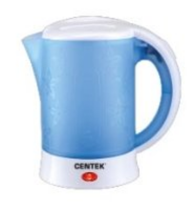 Изображение Электрический чайник CENTEK CT-0054 (600 Вт/0,6 л /пластик/синий)