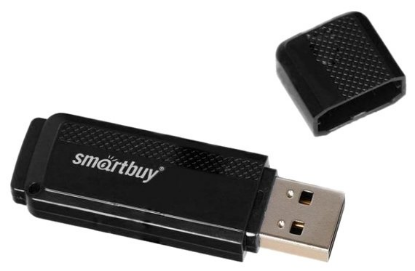 Изображение USB flash SmartBuy Dock,(USB 3.0/32 Гб)-черный ()