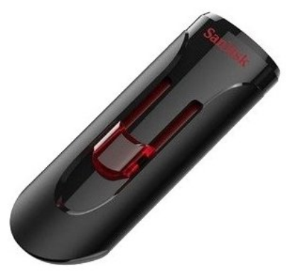 Изображение USB flash SanDisk Cruzer Glide,(USB 3.0/64 Гб)-черный (SDCZ600-064G-G35)