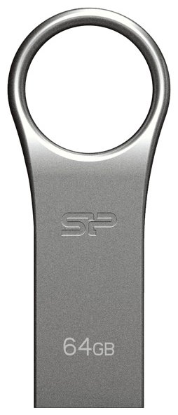 Изображение USB flash Silicon Power Firma F80,(USB 2.0/64 Гб)-серебристый (SP064GBUF2F80V1S)