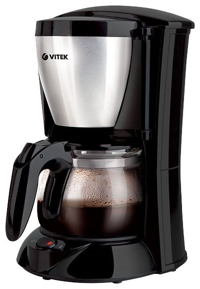 Изображение Кофеварка VITEK VT-1518BK (капельная/0,65 л /600 Вт )