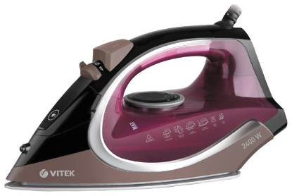 Изображение Утюг VITEK VT-8309BK (2400 Вт/красный, черный)