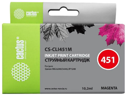 Изображение Картридж Cactus CS-CLI451M