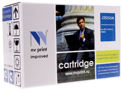 Изображение Картридж NV Print CE255A с чипом