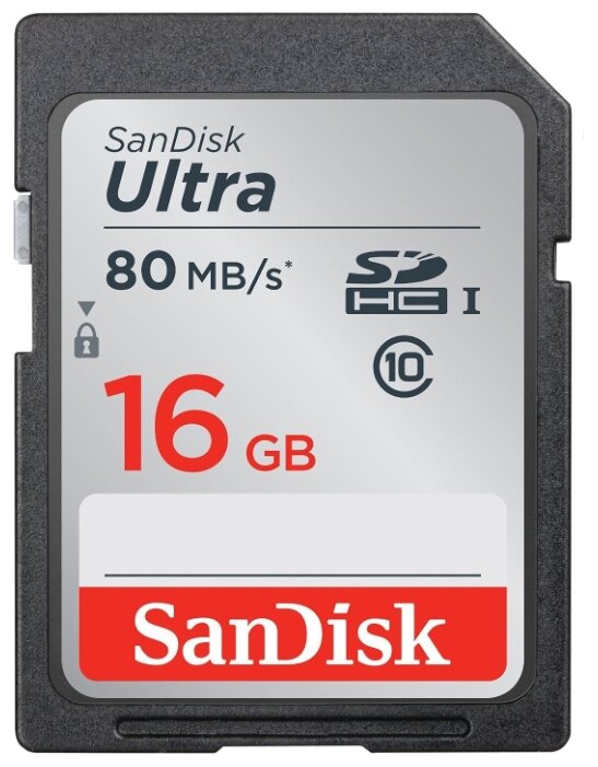 Изображение Карта памяти SanDisk SDHC Class 10 16 Гб  SDSDUNC-016G-GN6IN