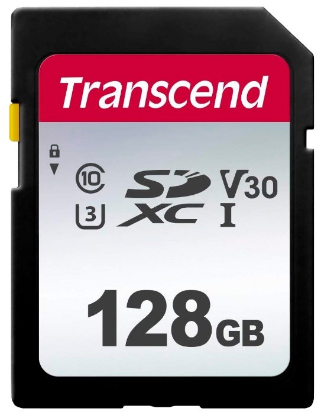 Изображение Карта памяти Transcend SDXC Class 10 128 Гб  TS128GSDC300S