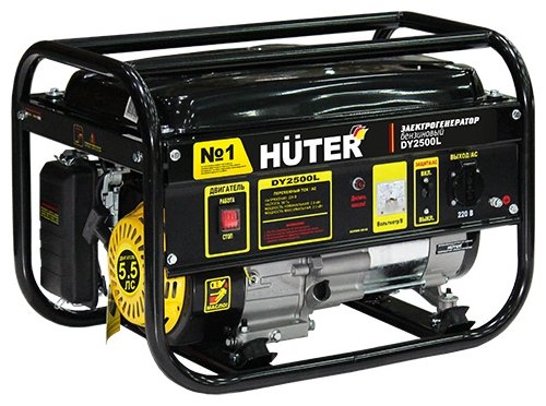 Изображение Электрогенератор Huter DY2500L (бензиновая 2,20 кВт)