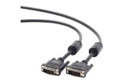 Изображение Кабель Gembird CC-DVI2-BK-6 DVI-D-DVI-D (черный) (1,8 м)