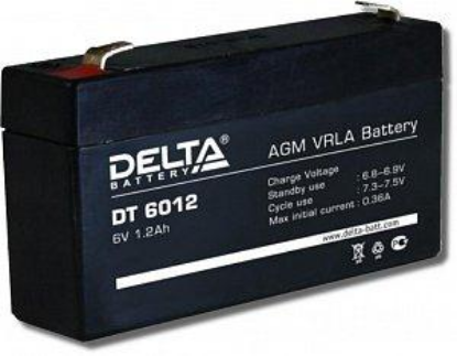 Изображение Аккумулятор для ИБП DELTA DT 6012