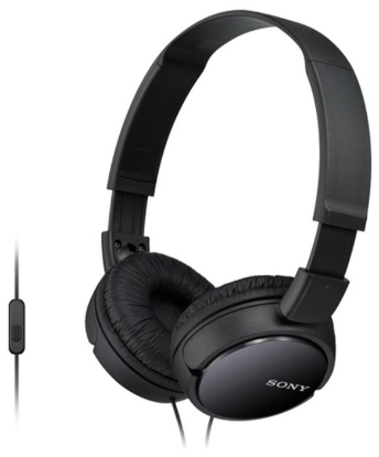 Изображение Наушники Sony MDR-ZX110AP черный