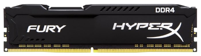 Изображение Оперативная память 8 GB DDR4 Kingston HX426C16FB2/8 черный (21300 МБ/с, 2666 МГц, CL16)