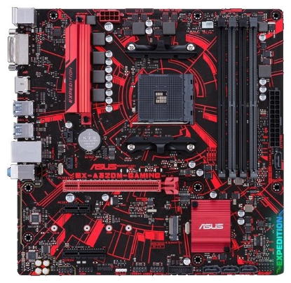 Изображение Материнская плата AM4 Asus EX-A320M-GAMING