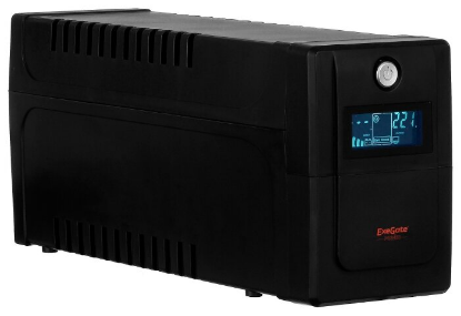 Изображение ИБП ExeGate Power Smart ULB-600 LCD (интерактивный 360 Вт  ступенчатая аппроксимация синусоиды)