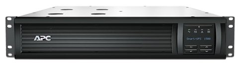 Изображение ИБП APC Smart-UPS SMT1500RMI2UNC черный (интерактивный 1000 Вт  синусоида)