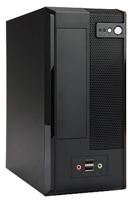 Изображение Корпус IN-WIN BM677U3 (Mini-ITX, черный, 160 Вт)/()