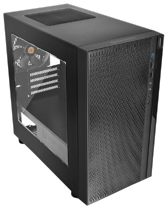 Изображение Корпус Thermaltake Versa H18 (mATX, Mini-ITX, черный, без БП)/(CA-1J4-00S1WN-00)