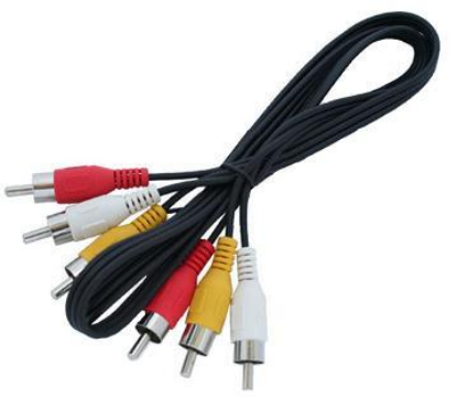 Изображение Кабель соединительный Сигнал 3RCA-3RCA RCA x3-RCA x3 (черный) (1 м)