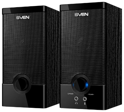 Изображение Компьютерная акустика Sven SPS-603 (2.0 / 6 Вт  / черный)