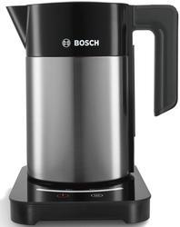 Изображение Электрический чайник Bosch TWK7203 (2200 Вт/1,7 л /металл/черный)