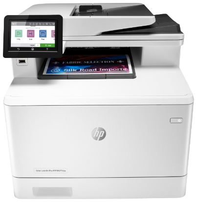 Изображение МФУ HP Color LaserJet Pro MFP M479fdw (настольный средний офис)