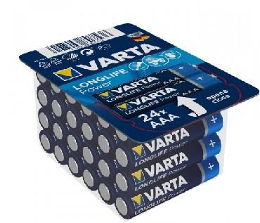 Изображение Батарейка Varta LR03 AAA BOX24 LONGLIFE POWER ALKALINE (AAA (R03,286,LR03) 1,5 В  щелочная (алкалиновая))