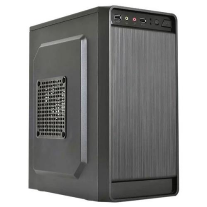 Изображение Корпус ExeGate BAA-108U (mATX, черный, 400 Вт)/()