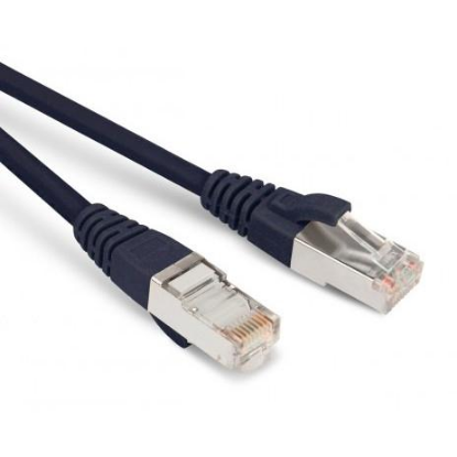 Изображение Патч-корд Hyperline PC-LPM-STP-RJ45-RJ45-C5e-0.5M-LSZH-BK (0,5 м,FTP,5e,черный)