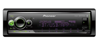 Изображение Автомагнитола Pioneer MVH-S520BT, (4x50 Вт, монохромный дисплей, черный)