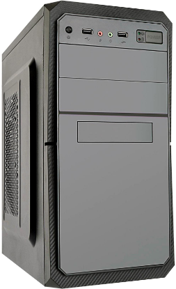 Изображение Корпус ExeGate BA-202 (mATX, черный, 350 Вт)/(EX284026RUS)