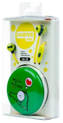 Изображение Наушники Harper Kids HK-39 зеленый