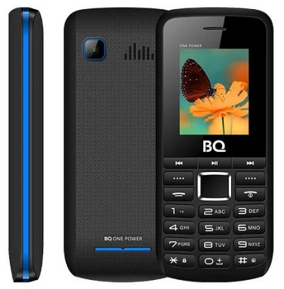 Изображение Мобильный телефон BQ 1846 ONE POWER,синий, черный