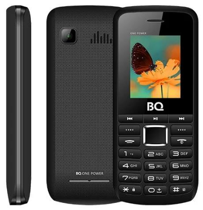 Изображение Мобильный телефон BQ 1846 ONE POWER,серый, черный