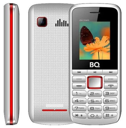 Изображение Мобильный телефон BQ 1846 ONE POWER,красный, белый