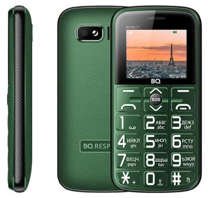 Изображение Мобильный телефон BQ 1851 Respect,зеленый