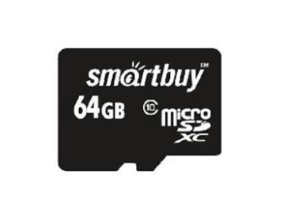 Изображение Карта памяти SmartBuy MicroSDXC Class 10 64 Гб