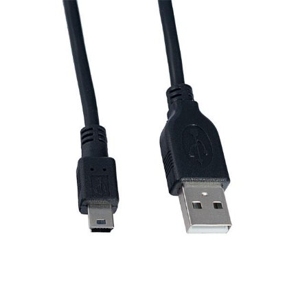 Изображение Кабель соединительный Perfeo U4304 USB 2.0 A mini USB 2.0 B черный 0,5 м