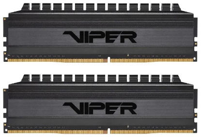 Изображение Оперативная память 2x4 GB DDR4 Patriot VIPER 4 BLACKOUT PVB48G300C6K (24000 МБ/с, 3000 МГц, CL16)