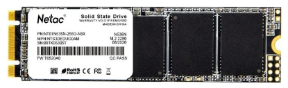 Изображение SSD диск NETAC N535N 256 Гб 2280 (NT01N535N-256G-N8X)