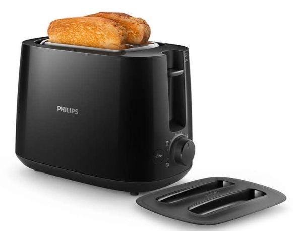 Изображение Тостер Philips HD2582/90 (830 Вт  черный)
