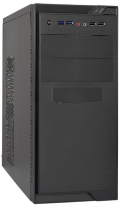 Изображение Корпус ExeGate MA-372UX (mATX, черный, 500 Вт)/(EX283238RUS)