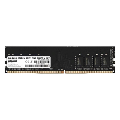 Изображение Оперативная память 4 GB DDR4 ExeGate Value Special 287012 (21300 МБ/с, 2666 МГц, CL19)