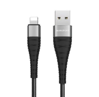 Изображение Кабель соединительный BOROFONE BX32 Munificent USB 2.0 A Lightning 8P черный 1 м