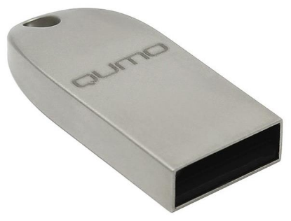 Изображение USB flash Qumo Cosmos Silver,(USB 2.0/64 Гб)-серебристый (QM64GUD-Cos)