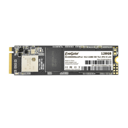 Изображение SSD диск ExeGate KC2000MNextPro+ 128 Гб 2280 (EX282320RUS)