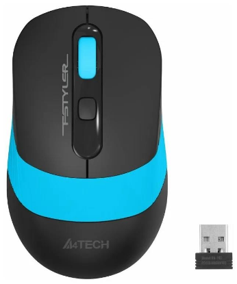 Изображение Мышь A4Tech Fstyler FG10 синий, черный