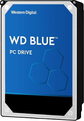 Изображение Жесткий диск 3.5" 2000 ГБ Western Digital Blue, 7200 rpm, 256 МБ