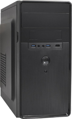 Изображение Корпус ExeGate BA-309U2-AA500 (micro-ATX, черный, 500 Вт)/(EX286441RUS)