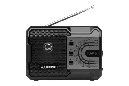 Изображение Радиоприемник Harper HRS-440 черный