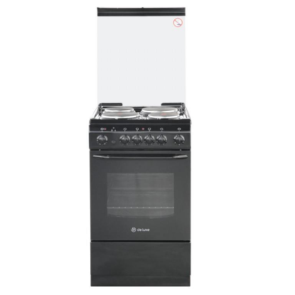 Изображение Плита De luxe 506004.03Э (КР)-001,чёрный