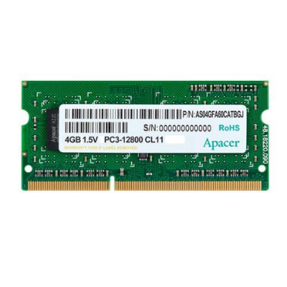 Изображение Оперативная память 4 GB DDR3 Apacer DS.04G2K.KAM (12800 МБ/с, 1600 МГц, CL11)